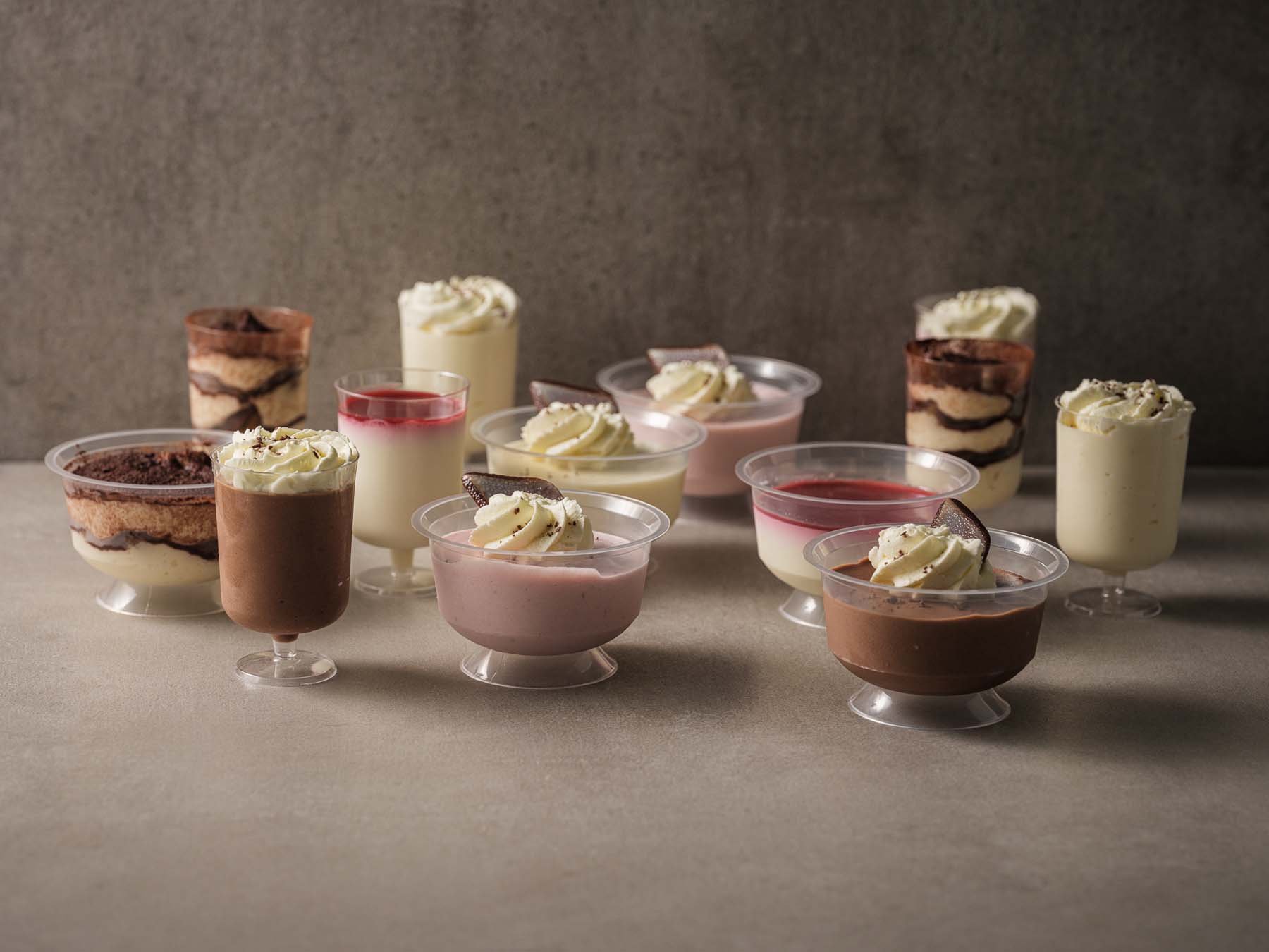 ambachtelijke en verse desserts van Van Meer Foods