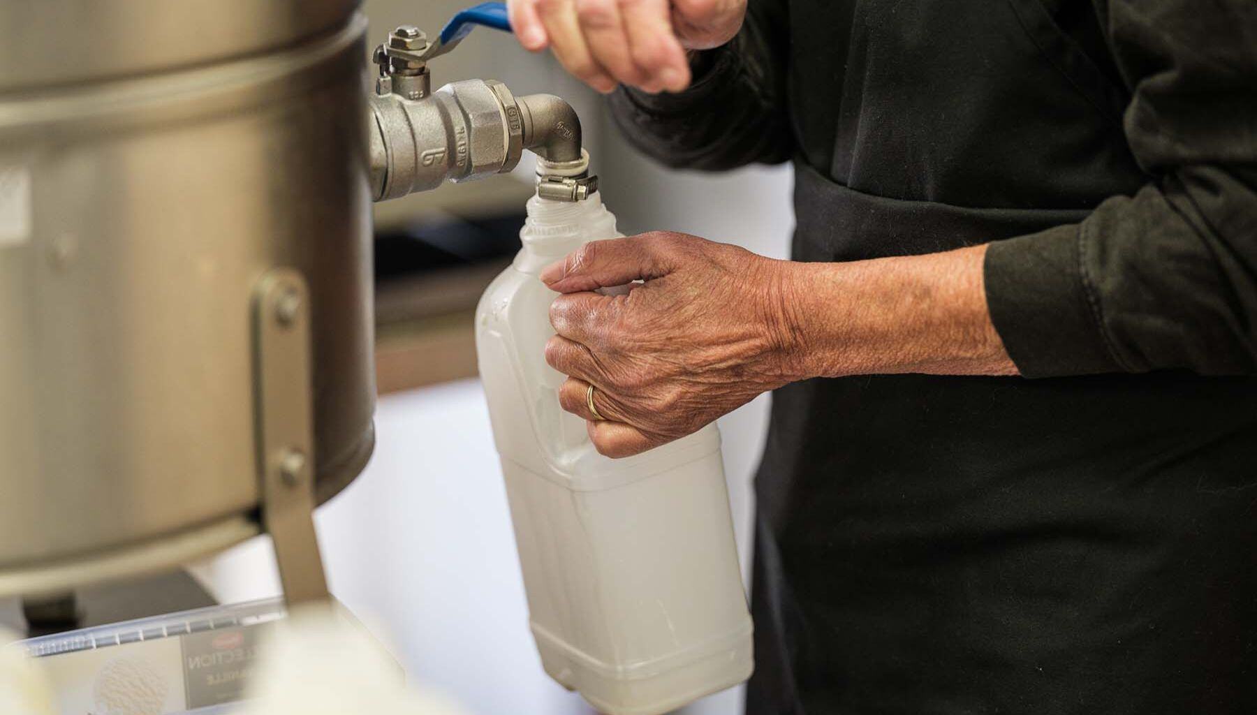 Pasteurisatie van onze volle melk